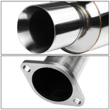 89-94 Nissan 240SX Catback Exhaust Single Rolled Tip Stainless Steel