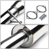 89-94 Nissan 240SX Catback Exhaust Single Rolled Tip Stainless Steel