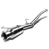 1995-1998 Nissan 240SX S16 Dual Tip Catback Exhaust - Stainless Steel