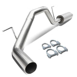 95-98 Nissan 240SX S14 Catback Exhaust Single Rolled Tip Stainless Steel