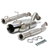 02-05 Honda Civic Si EP3 OE Style Single Tip Catback Exhaust - Stainless Steel