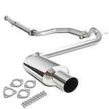 88-91 Honda Civic 4-Door OEM Style Catback Exhaust Stainless Steel
