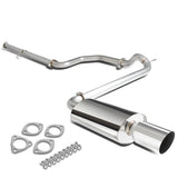 88-91 Honda Civic 4-Door OEM Style Catback Exhaust Stainless Steel