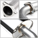 88-91 Honda Civic 4-Door OEM Style Catback Exhaust Stainless Steel