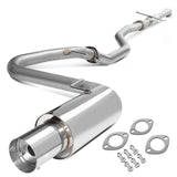 2005-2010 Scion tC Catback Exhaust System Single Tip Stainless Steel