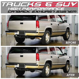 96-99 Chevrolet Tahoe Yukon 5.7L Catback Exhaust System Stainless Steel
