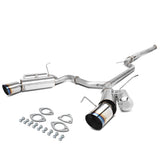 2004-2008 Acura TSX Single Tip Catback Exhaust - Stainless Steel