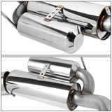 2004-2008 Acura TSX Single Tip Catback Exhaust - Stainless Steel