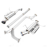 2004-2008 Acura TSX Single Tip Catback Exhaust - Stainless Steel
