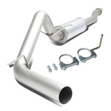 2016-2018 Toyota Tacoma 3.5L Single Tip Catback Exhaust Stainless Steel