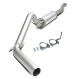 2016-2018 Toyota Tacoma 3.5L Single Tip Catback Exhaust Stainless Steel