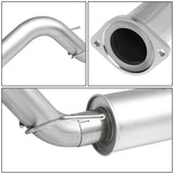 2016-2018 Toyota Tacoma 3.5L Single Tip Catback Exhaust Stainless Steel