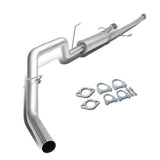 2009-2017 Toyota Tundra Single Tip Catback Exhaust - Stainless Steel