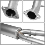 2009-2017 Toyota Tundra Single Tip Catback Exhaust - Stainless Steel