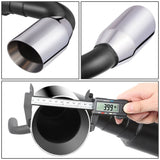 2012-2017 Jeep Wrangler JK Catback Exhaust System Stainless Steel
