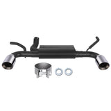 2012-2017 Jeep Wrangler JK Catback Exhaust System Stainless Steel