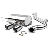 2012-2014 Volkswagen Golf R OE Style Catback Exhaust Dual Tip Stainless Steel