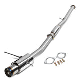 2002-2007 Subaru WRX STI Catback Exhaust Single Burnt Tip Stainless Steel