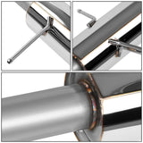 2002-2007 Subaru WRX STI Catback Exhaust Single Burnt Tip Stainless Steel