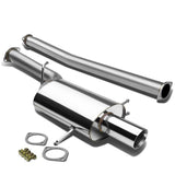 02-07 Subaru WRX/STI Catback Exhaust Single Rolled Tip Stainless Steel