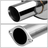 02-07 Subaru WRX/STI Catback Exhaust Single Rolled Tip Stainless Steel
