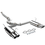 2015-2017 Subaru WRX & STI Sedan Catback Exhaust - Stainless Steel