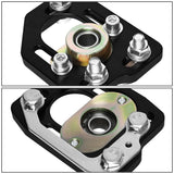 90-93 Ford Mustang Front Upper Camber Plates - Black