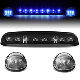 02-07 Chevrolet Silverado / GMC Sierra Black Housing Blue LED Cab Light