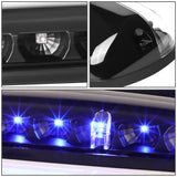 02-07 Chevrolet Silverado / GMC Sierra Black Housing Blue LED Cab Light