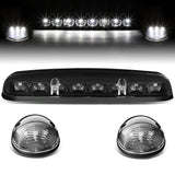 2002-2007 Chevrolet Silverado / GMC Sierra Cab Light - Black Housing / White LED