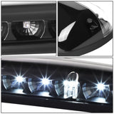 2002-2007 Chevrolet Silverado / GMC Sierra Cab Light - Black Housing / White LED
