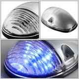 02-07 Chevrolet Silverado / GMC Sierra Chrome Housing Blue LED Cab Light