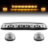 02-07 Chevrolet Silverado / GMC Sierra Chrome Housing Amber LED Cab Light