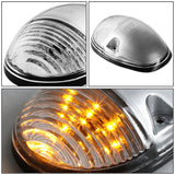 02-07 Chevrolet Silverado / GMC Sierra Chrome Housing Amber LED Cab Light