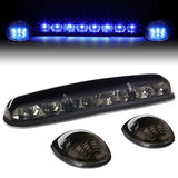 02-07 Chevrolet Silverado / GMC Sierra Smoke Housing Blue LED Cab Light