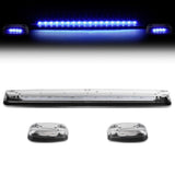 07-14 Chevrolet Silverado / GMC Sierra Chrome Housing Blue LED Cab Light