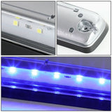 07-14 Chevrolet Silverado / GMC Sierra Chrome Housing Blue LED Cab Light
