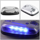 07-14 Chevrolet Silverado / GMC Sierra Chrome Housing Blue LED Cab Light