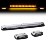 2007-2014 Chevrolet Silverado / GMC Sierra Chrome Amber LED Cab Light