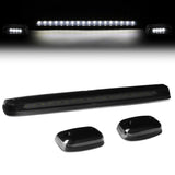 2007-2014 Chevrolet Silverado Cab Light - Smoke Housing White LED