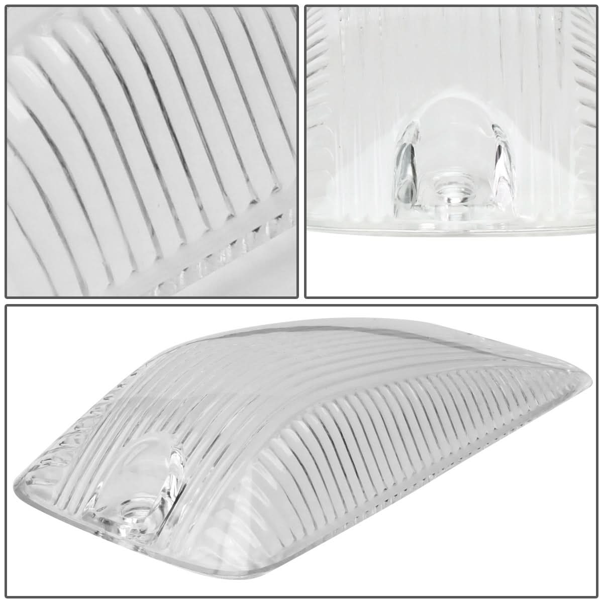 88-02 Chevrolet Silverado / GMC Sierra Chrome Housing White LED Cab Light