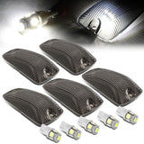 88-02 Chevrolet Silverado / GMC Sierra Smoke Housing White LED Cab Light