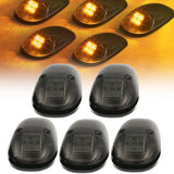 1999-2002 Dodge Ram 2500/3500 Smoke Housing Amber LED Cab Lights