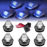 80-96 Ford Super Duty Black Housing Blue LED Cab Light