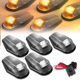 1980-1996 Ford Super Duty Cab Light - Black Housing with Amber LED