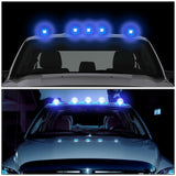 1980-1996 Ford Super Duty Smoke Housing Blue LED Cab Light