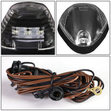 99-15 Ford Super Duty Black Housing White LED Cab Light