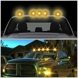 99-15 Ford Super Duty Black Housing Amber LED Cab Light