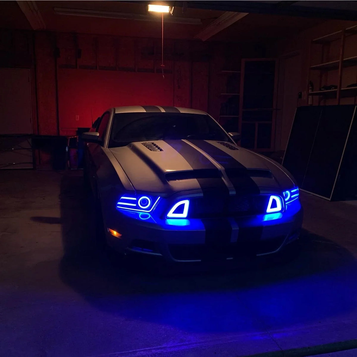 NTXGlow RGB Headlights (2010-2014 Ford Mustang)