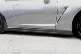 2008-2023 Nissan GTR R35 CBA  DBA  EBA BS Style Carbon Fiber Side Skirts
